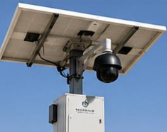 Installation of Poles, Solar Panels,2