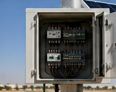 Installation of Poles, Solar Panels,5